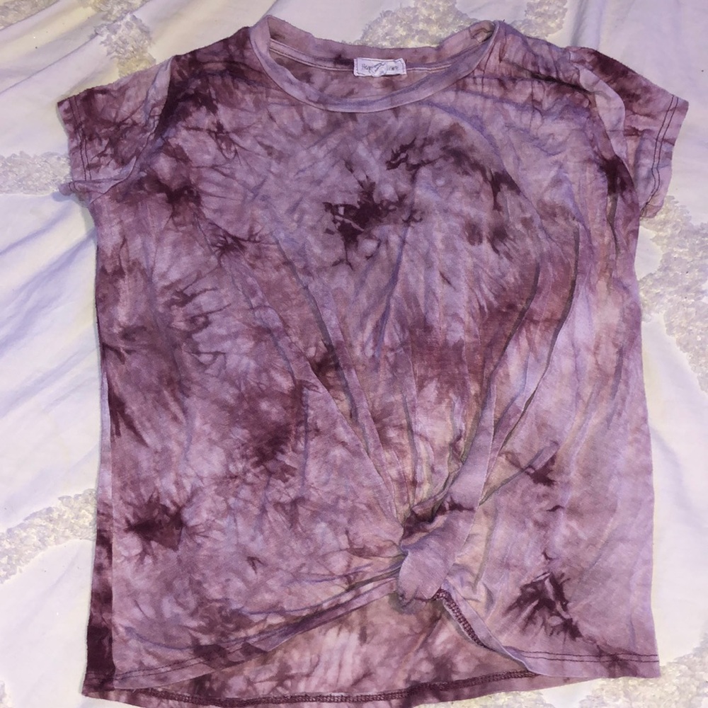 Tie dye short sleeve